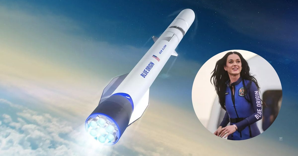 Katy Perry Reaches 66 Miles Above Earth in Historic Spaceflight