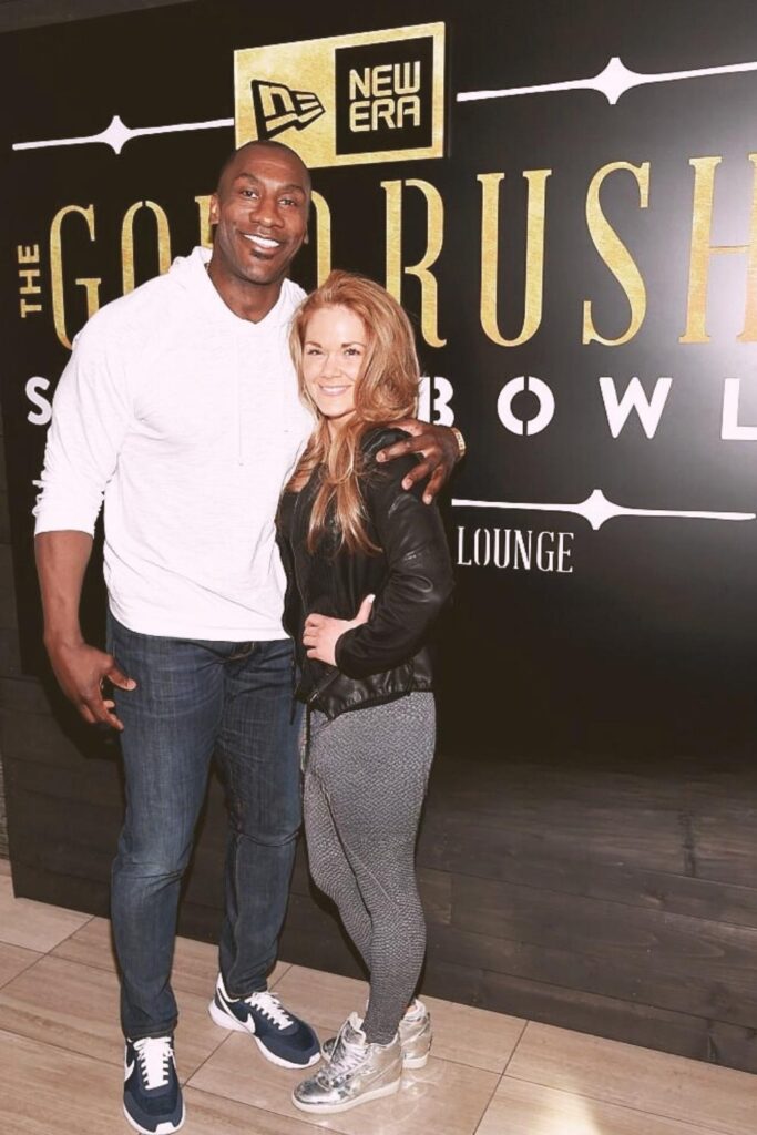 Shannon Sharpe and his longtime girlfriend Katy Kellner