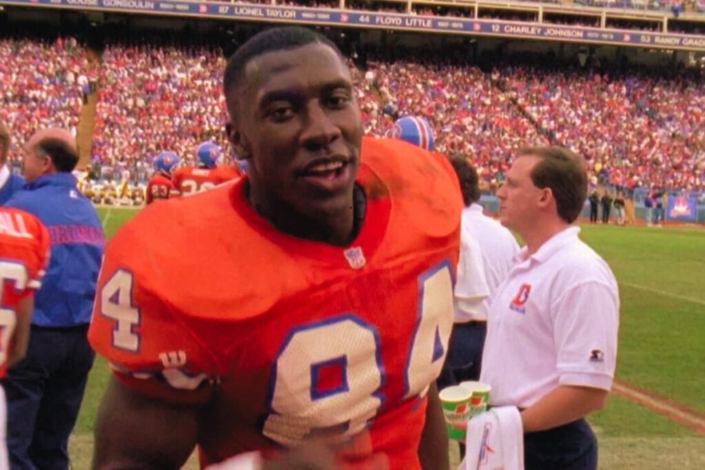 Shannon Sharpe’s professional football career began in 1990